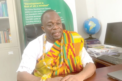 Dr Atsu Sogbey — President of ADC