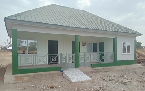 New nurses quarters at the Zanlerigu Health Centre New nurses quarters at the Zanlerigu Health Centre