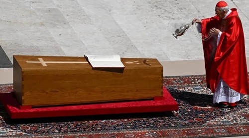 Pope Francis laid to rest in Rome
