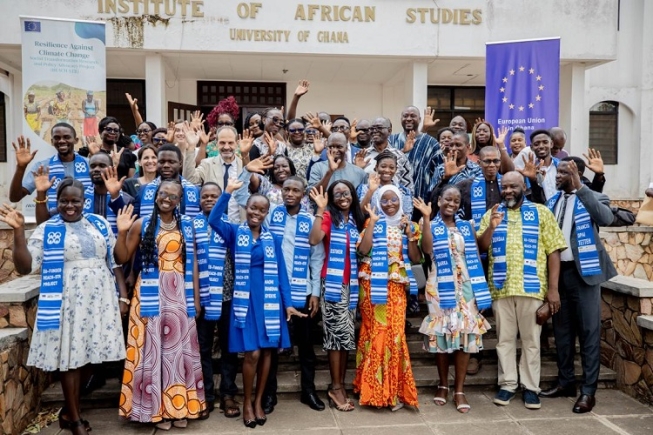 18 Ghanaian scholars graduate from EU-backed climate resilience programme