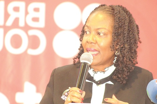 Efua  Ghartey —  President of  GBA