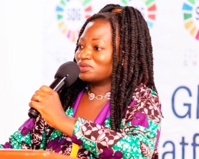 Levlyn Konadu Asiedu, National Coordinator of Ghana CSOs Platform on the Sustainable Development Goals