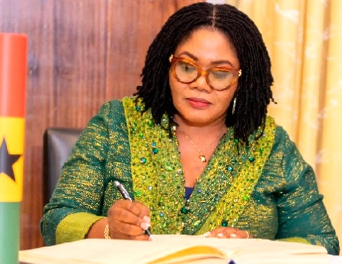 Dr Agnes Naa Momo Lartey, Gender Minister