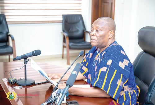 Professor George K.T. Oduro —  Chairman, National Education Forum Planning Committee