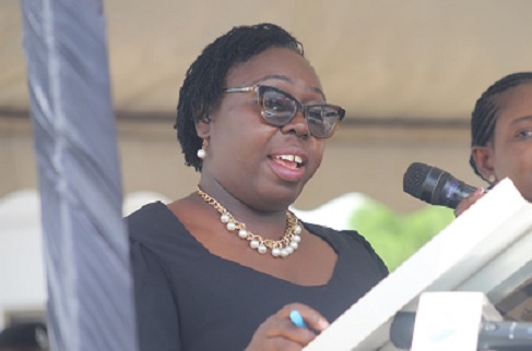 Justice Angelina Mensah-Homiah (right), Justice of the Court of Appeal, delivering the CJ's address at the 2025 ADR Week celebration in Kumasi