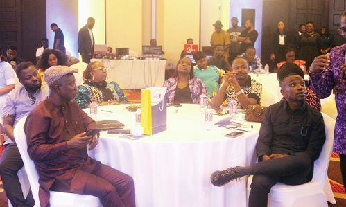 Audience at the event. Picture: CALEB VANDERPUYE Audience at the event. Picture: CALEB VANDERPUYE