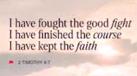 2 Timothy 4:7