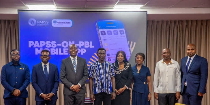 Prudential Bank activates PAPSS on mobile app to drive intra-African payments