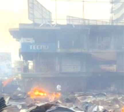 Kantamanto market fire