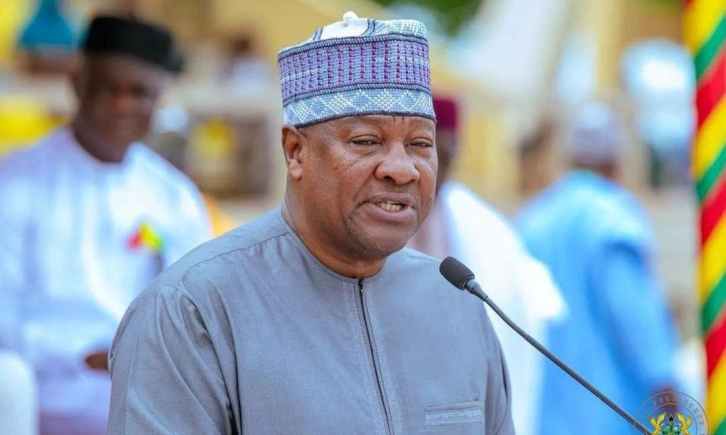 President Mahama urges compassion, education, and unity during Eid-ul-Fitr celebration