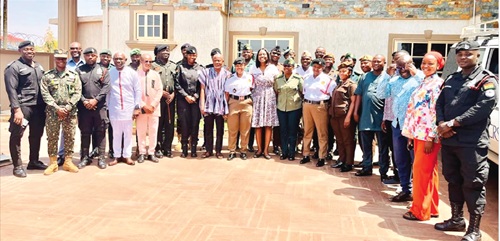 Dignitaries and participants who attended the training