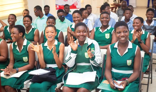 A section of participating students at the event