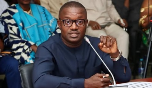 The Minister of Energy and Green Transition, John Jinapor