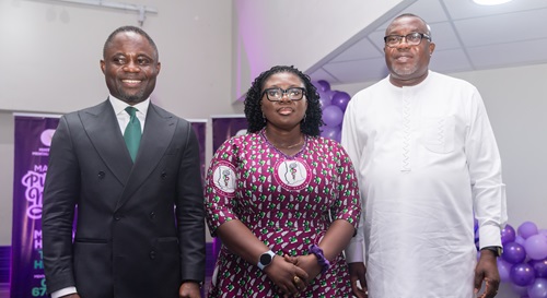 Samuel Ofosu Ampofo, Policy Adviser , Political,at the Office of the Vice President(right), with Kwabena Mintah Akandoh, Minister for Health (left) , and Professor Pinaman Appau, CEO of the Mental Health Authority,(middle). Samuel Ofosu Ampofo, Policy Adviser , Political,at the Office of the Vice President(right), with Kwabena Mintah Akandoh, Minister for Health (left) , and Professor Pinaman Appau, CEO of the Mental Health Authority,(middle).