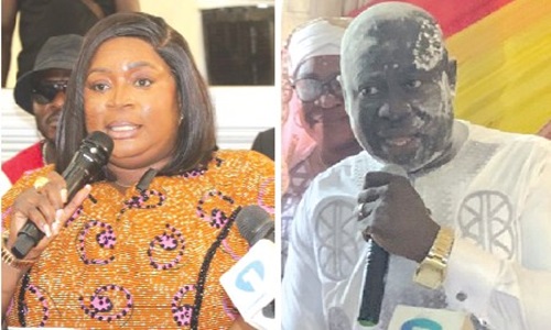  Ella Christine Esinam Nongo — MCE for Adenta, Ibrahim Fuseni Faila — MCE for  La-Nkwantanang Madina 