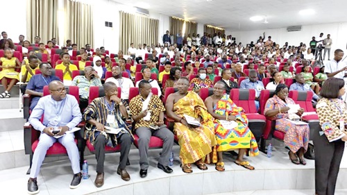 A section of the participants A section of the participants