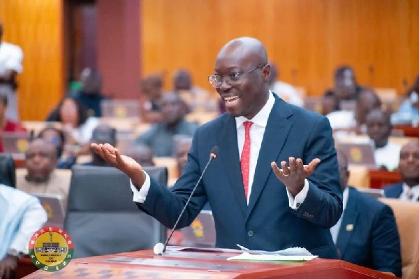 Dr Cassiel Ato Forson, Minister of Finance