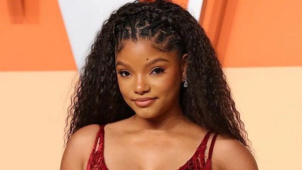 Halle Bailey starred in Disney's live-action remake of The Little Mermaid in 2023