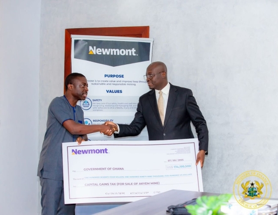 Ghana gets $220million from Newmont's $1 Billion Sale of Akyem Mine