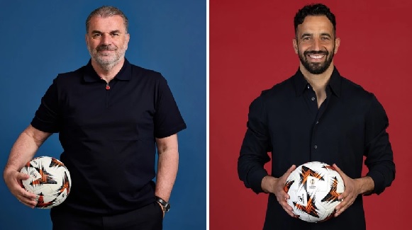 Will Ange Postecoglou or Ruben Amorim be winning their first European trophy tonight