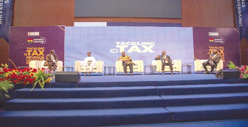 Panellists at the event Panellists at the event