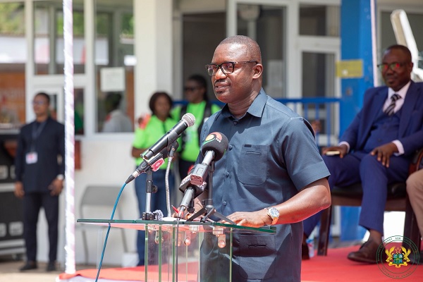 The Minister for Energy and Green Transition, John Abdulai Jinapor