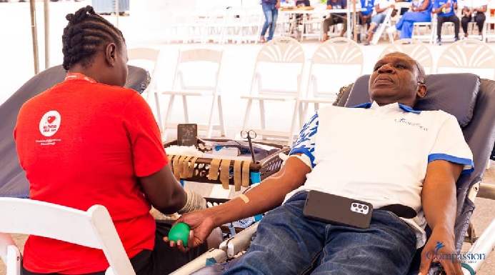 Compassion International Ghana mobilise blood for National Blood Bank to mark 20th anniversary