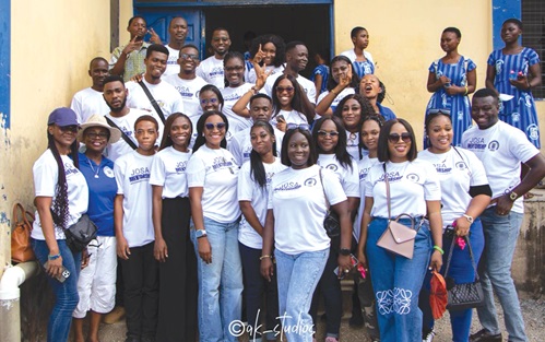 Participants after the mentorship programme hosted by the St John's Old Students Association