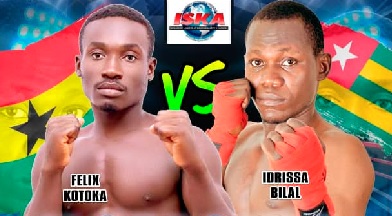 Felix Kotoka (left) and Idrissa Bilal set to fight on August 23