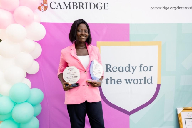 Portia Dzifa Dzilah: Ghanaian teacher wins 2025 Global Cambridge Dedicated Teacher Award