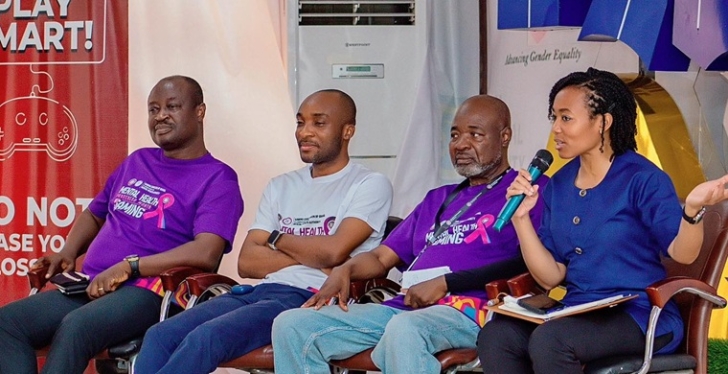 Dr Zanetor Agyeman-Rawlings  — Member of Parliament for Klottey Korle, speaking during the event