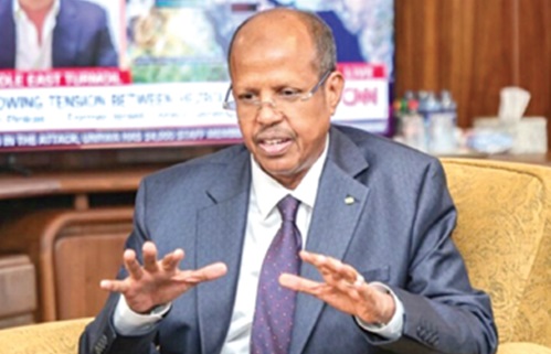  Mahmoud Ali Youssouf is the Chairperson of the African Union Commission
