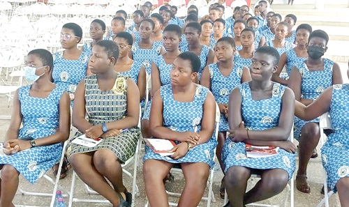 The students in Koforidua The students in Koforidua