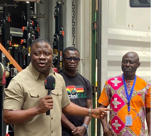 German Theatre Group donates equipment to National Theatre as part of partnership