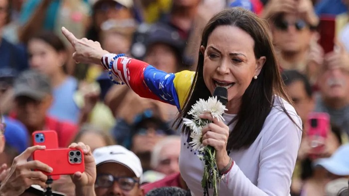 María Corina Machado has been in hiding since the start of the year
