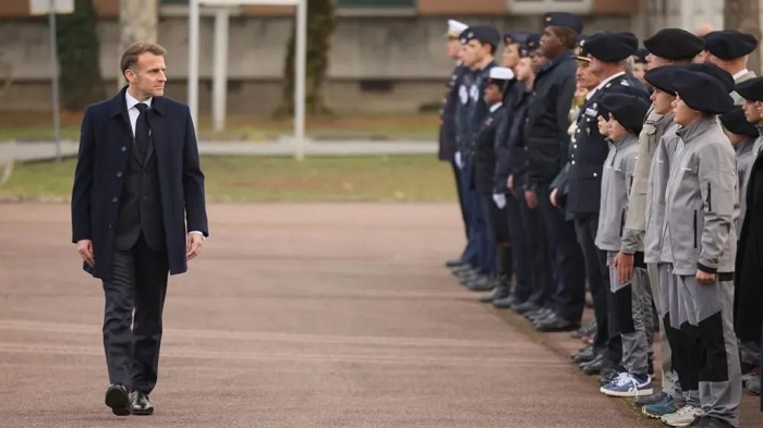 President Macron said the new form of voluntary service was an "act of trust in our youth"