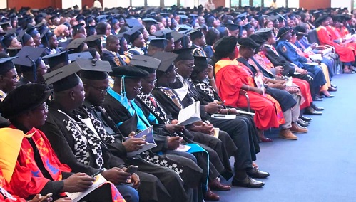 The graduands The graduands