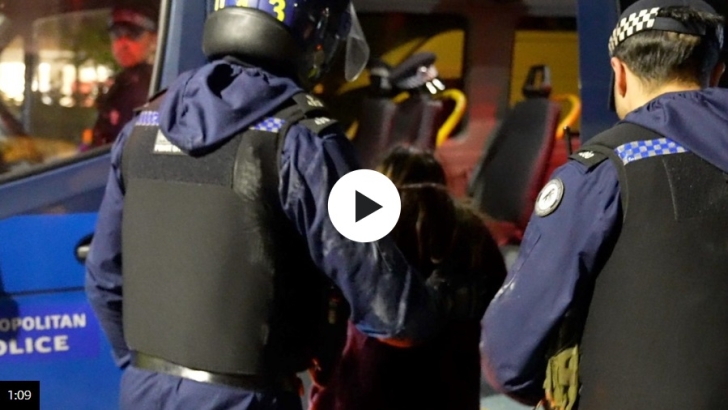 BBC News joins police officers on dawn raids targeting gang behind phone smuggling