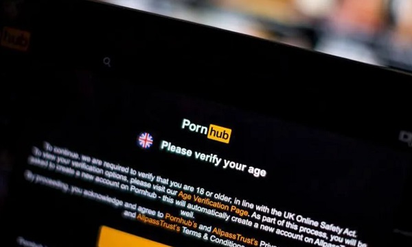 Pornhub says UK visitors down 77% since age checks came in