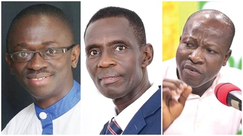 Prof. Samuel Bert Boadi-Kusi,  Dr Samuel Kofi Darkwa, Dr James Kwabena Bomfeh