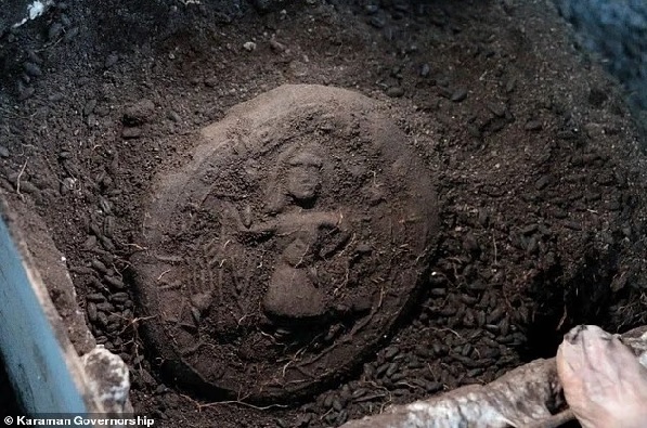 The ancient loaf of bread depicts Jesus as a farmer. Archaeologists said it was used in communion 