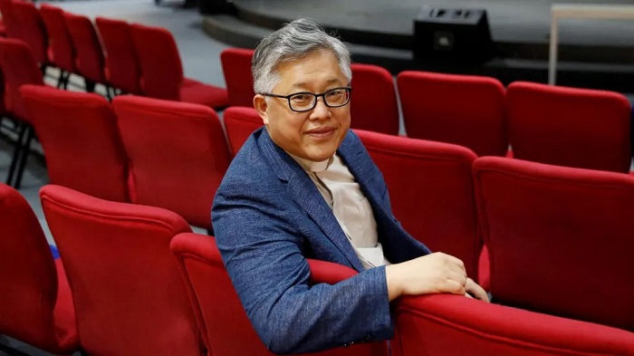 Jin Mingri, seen here in a 2018 file photo, is one of 30 Christians arrested in China last weekend