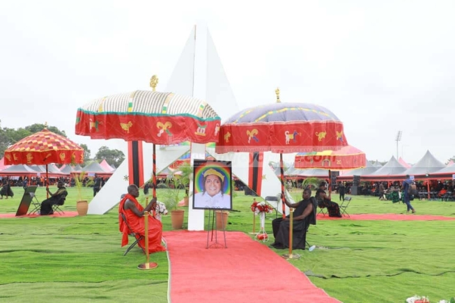 Scenes from late Apostle Kwadwo Safo 'Kantanka's' 40-day observance