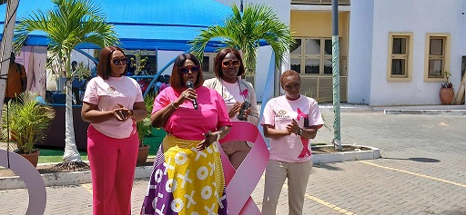 Maame Efua Houadjeto encourages women to prioritise their health at GTA’s breast cancer screening 