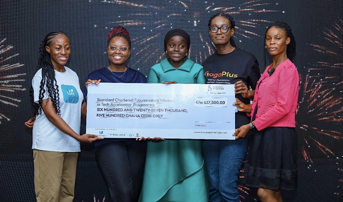 Five women-led tech firms get GH¢125,500 each under Futuremakers programme