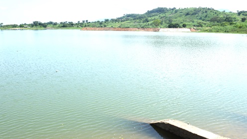 The current state of the intake points of the Kpeve Water Treatment Plant. The current state of the intake points of the Kpeve Water Treatment Plant.
