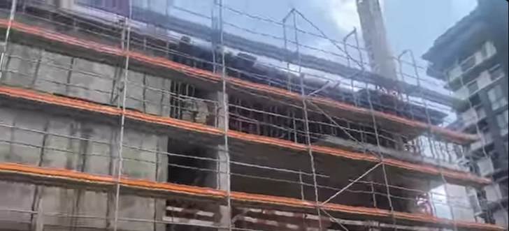 Accra: Building collapses at Roman Ridge, 14 construction workers rescued
