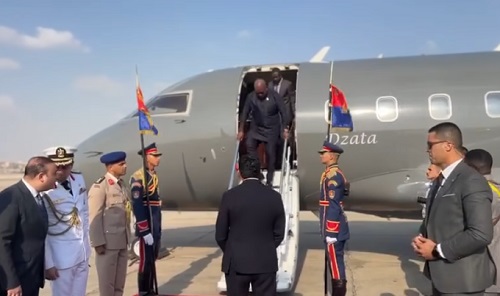 President Mahama in Cairo for Egyptian Museum opening