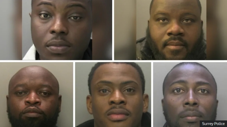 Kwabena Edusei, George Melseaux, Michael Quartey, Fawaz Ali and Ebenezer Tackie have been jailed