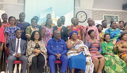 Participants with resource persons after the workshop
